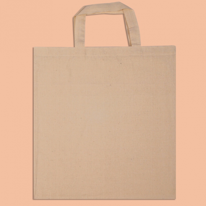 Памучна чанта - натурална - Чанти за многократна употреба