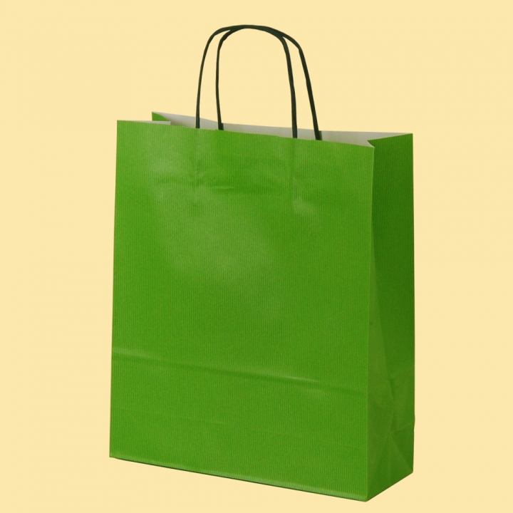 @Хартиена светлозелена EP-500 - Стандартни хартиени чанти
