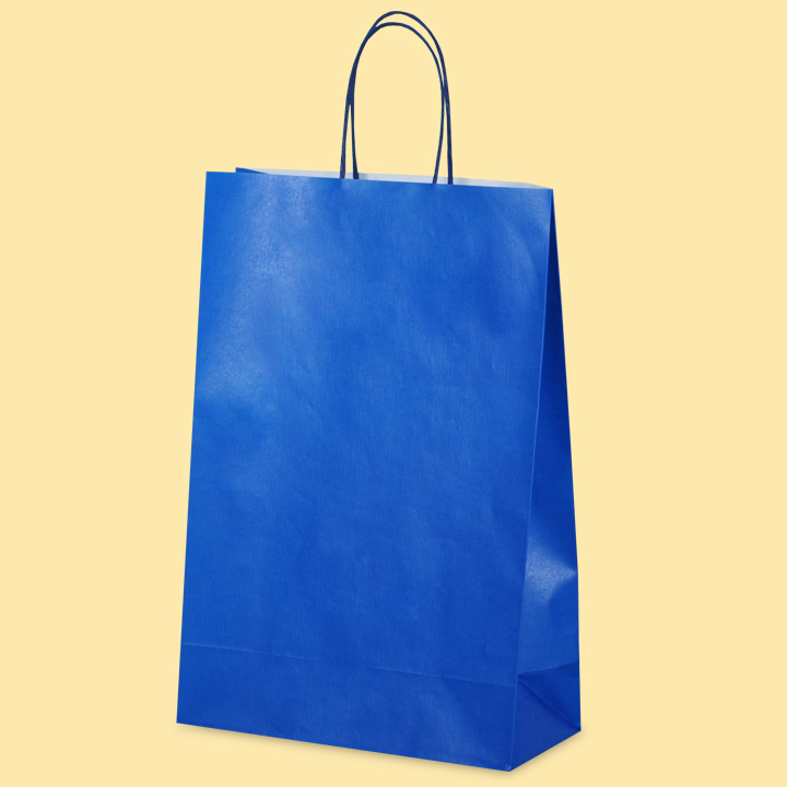 @Хартиена чанта синя EP-600 - Стандартни хартиени чанти