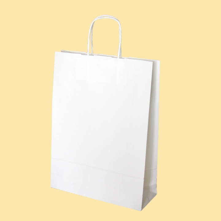 Бяла чанта EP 410 - Стандартни хартиени чанти