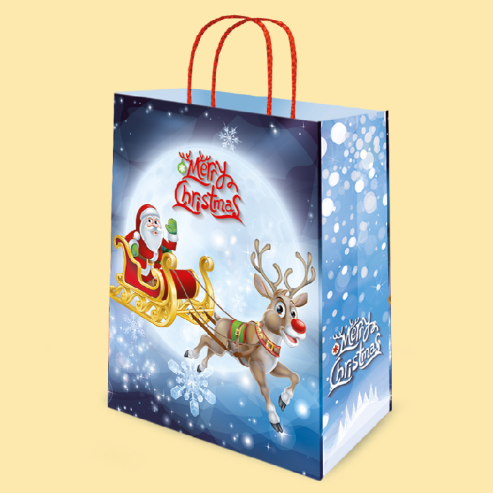 Шейната на Дядо Коледа XXL1-849 - Луксозни хартиени чанти